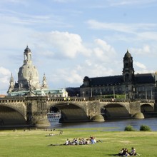 Dresden - Cafe Ole, Übernachtung in Ferienwohnung in Dresden - Neustadt